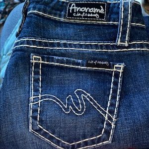 Anoname Paris Skinny 26” cropped jeans
